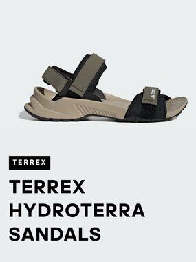 ADIDAS TERREX HYDROTERRA SANDALS WATERPROOF AQUA SWIM SHOE apprx men's 6/women 8